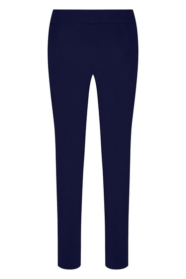 Kandra Ribbed Pant in Dark Blue-Pant-Raffaello Rossi-Debs Boutique
